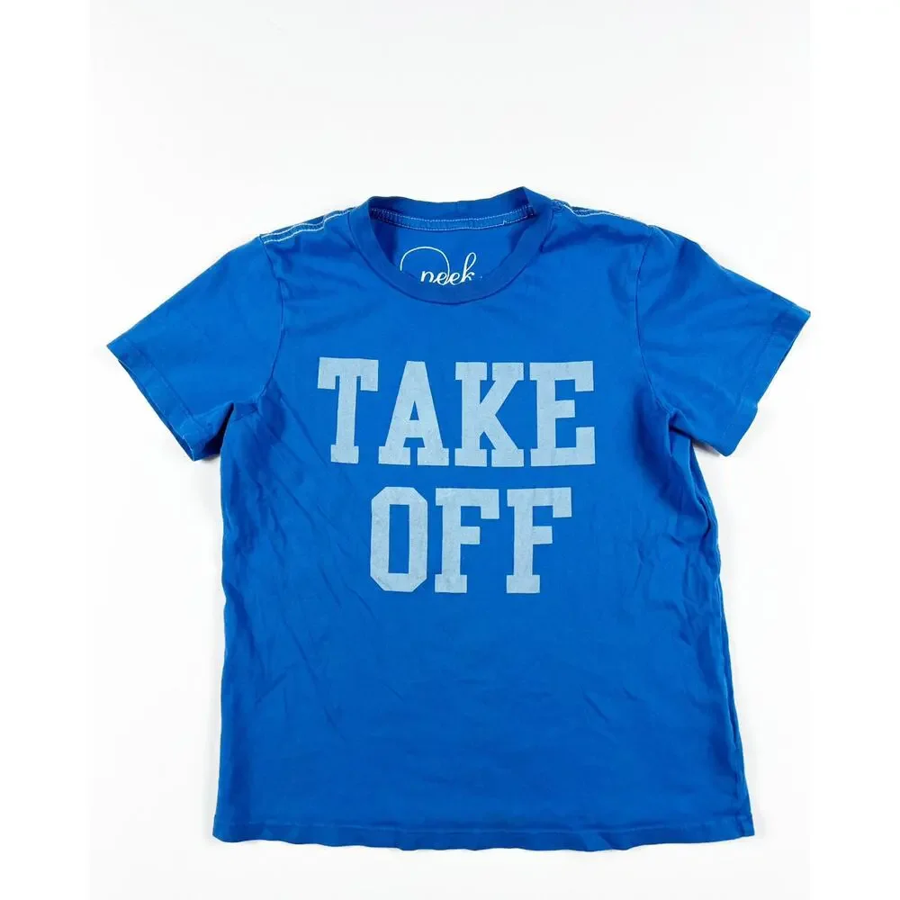 Peek Blue Take Off Tee 8 boys - Picture 2 of 9